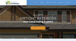 Desktop Screenshot of airtightexterior.com