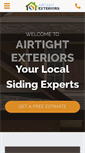 Mobile Screenshot of airtightexterior.com